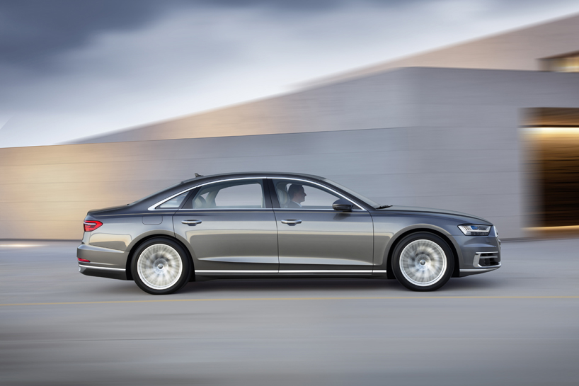 AUDI unveils its new A8 + A8 L: the future of the luxury class