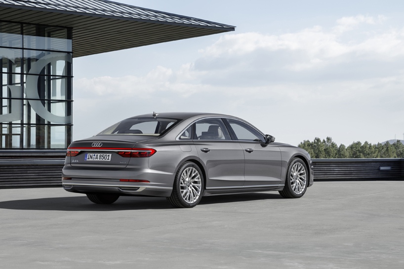 AUDI unveils its new A8 + A8 L: the future of the luxury class