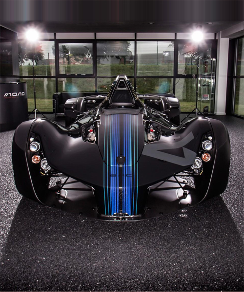 BAC builds mono single-seater art car in collaboration with autodesk