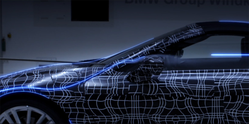 BMW teases the i8 roadster electric convertible sports car