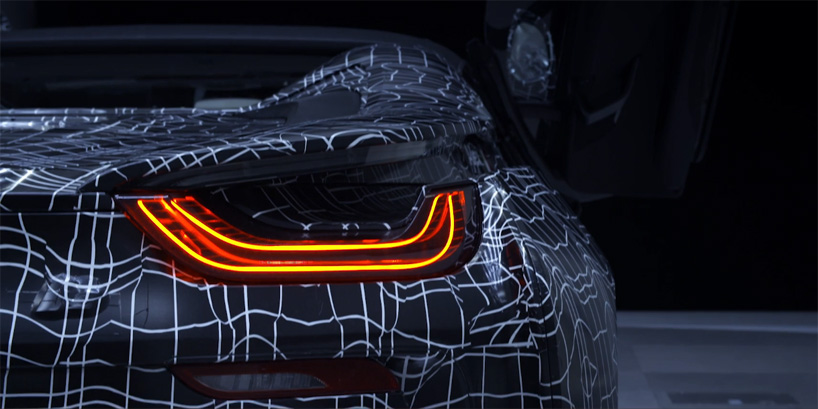 BMW teases the i8 roadster electric convertible sports car