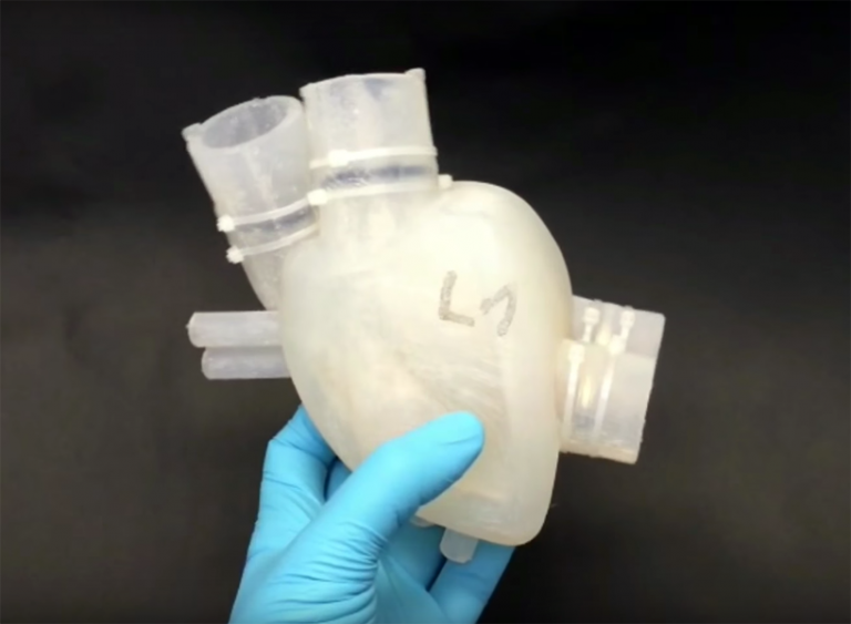 ETH zurich 3D prints a beating artificial heart