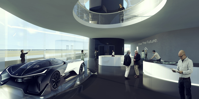 MAD architects faraday future zeus campus