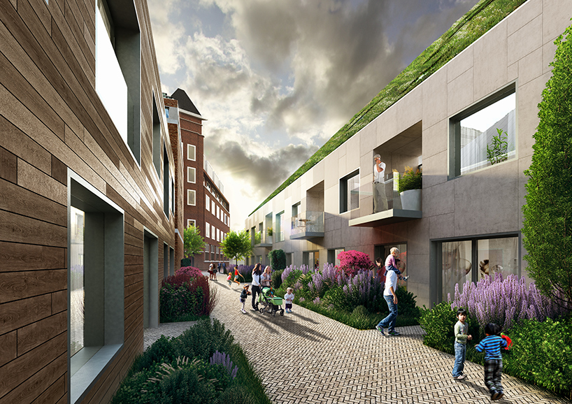 MVRDV to bring eco-residences with jagged silhouettes to eindhoven