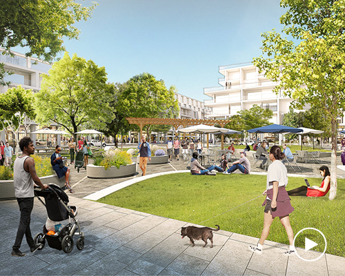 OMA to construct facebook's willow campus residential village in silicon valley