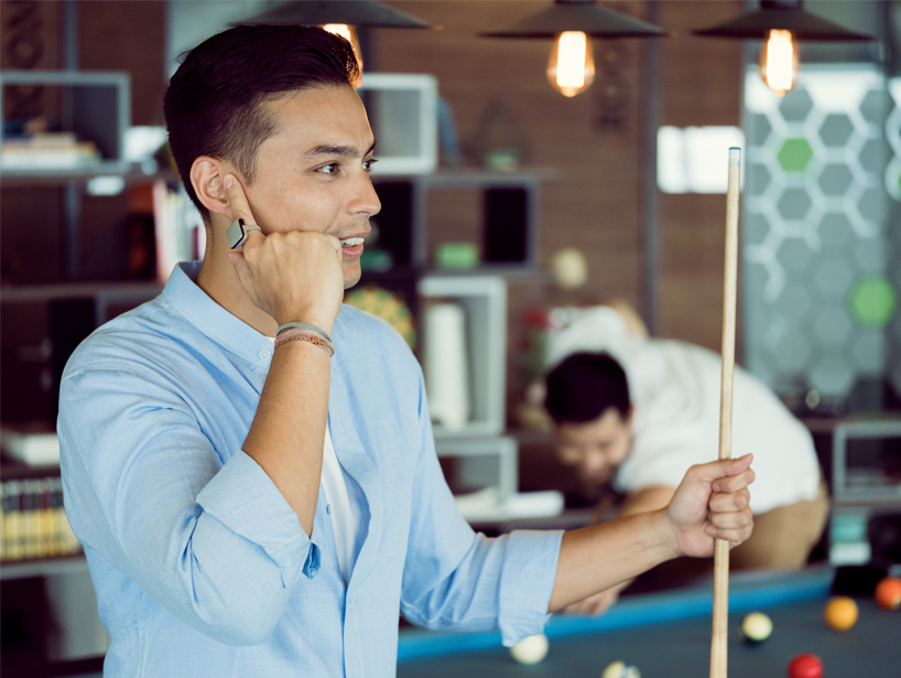 ORII ring turns hand into smartphone using bone conduction technology