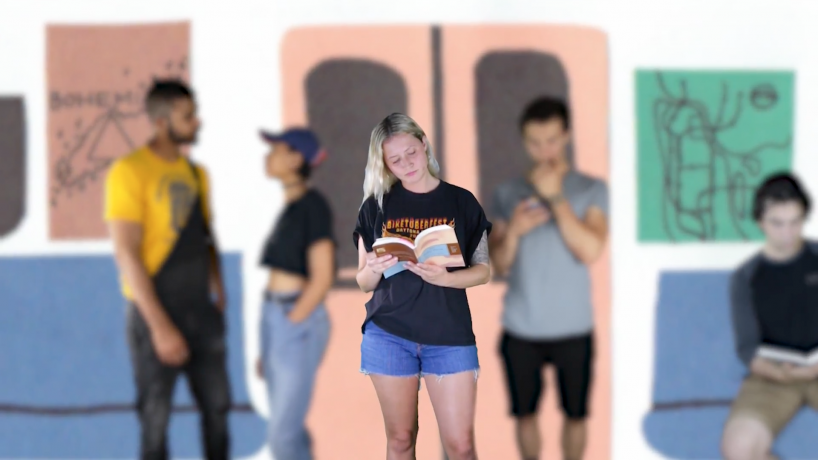 matt tighe's short animation explains what it's like falling in love on new york's L train