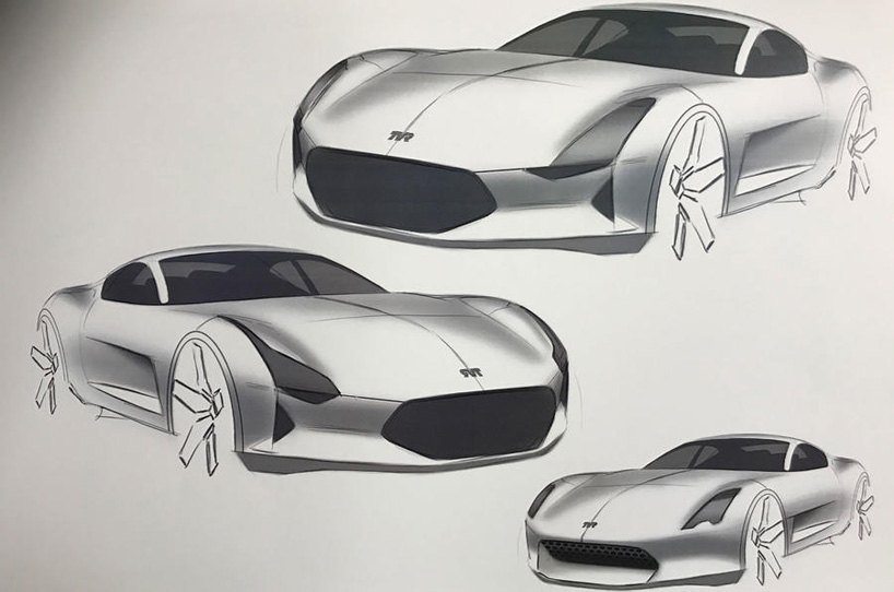 TVR teases its all-new super coupé