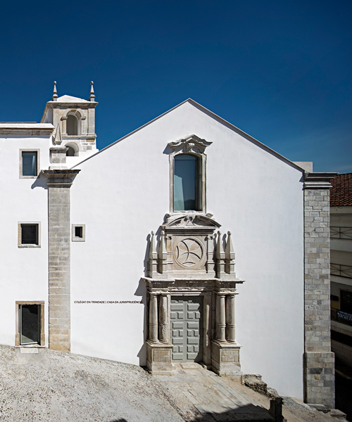 aires mateus renovates 16th century church building for portugal's university of coimbra