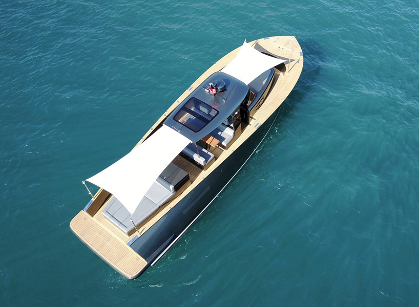alen yacht's 45 day boat is made for cruising rough waters
