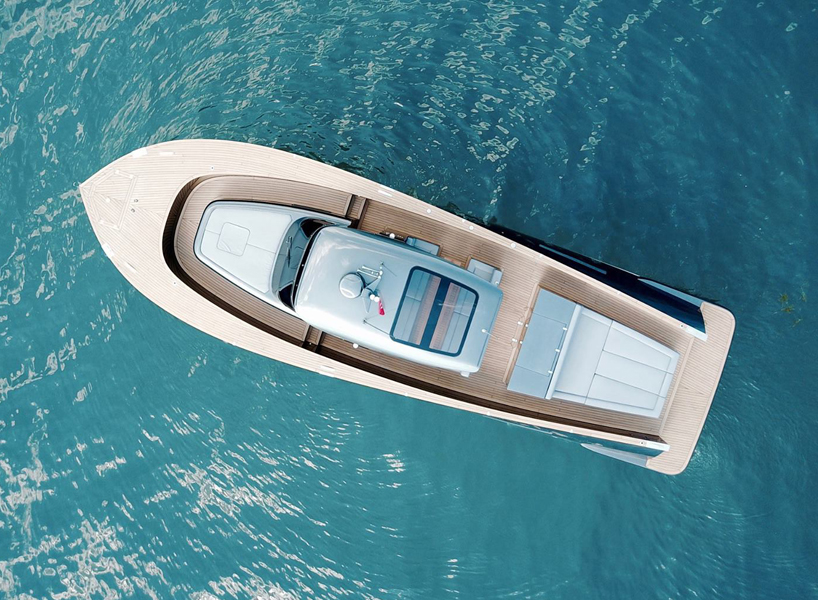 alen yacht's 45 day boat is made for cruising rough waters