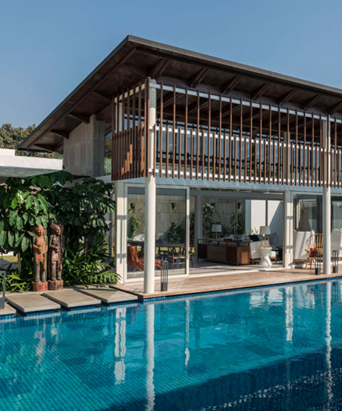 atelier DND's c'est la vie residence is a weekend oasis for the city-dwellers of india