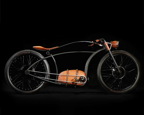 avionics V1 is a minimalist electric bike built from raw materials