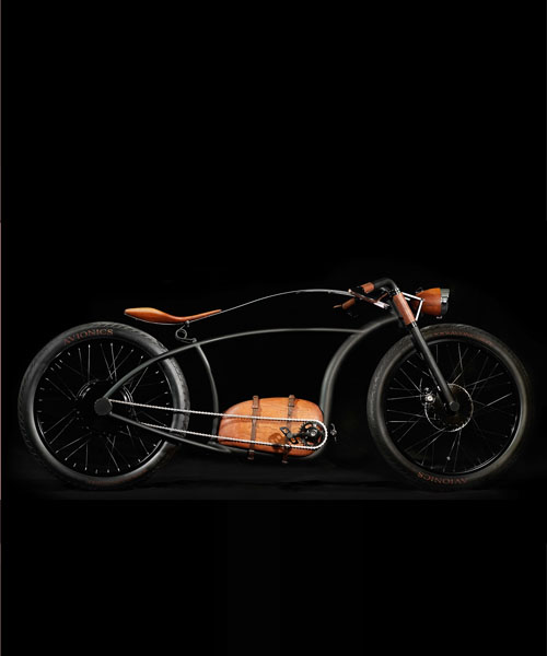 avionics V1 is a minimalist electric bike built from raw materials