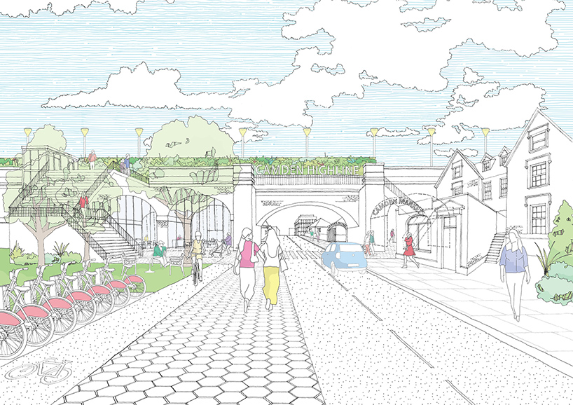 plans for a high line-style park in london receive backing from city's mayor