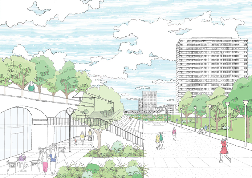 plans for a high line-style park in london receive backing from city's mayor