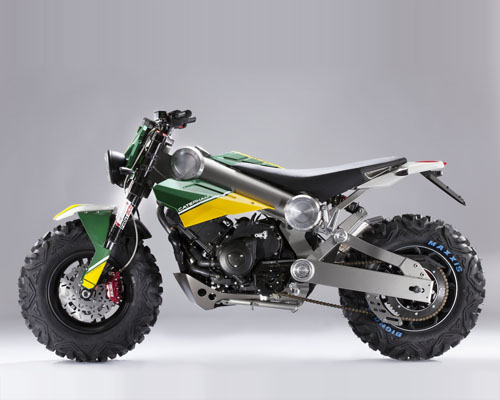 the caterham brutus 750 all-terrain motorcycle