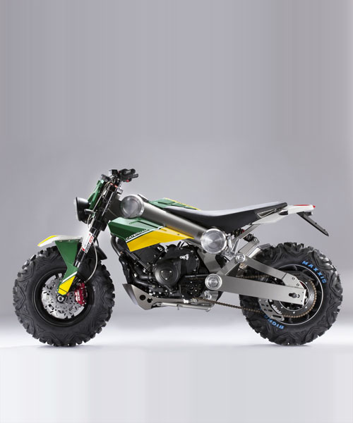 the caterham brutus 750 all-terrain motorcycle