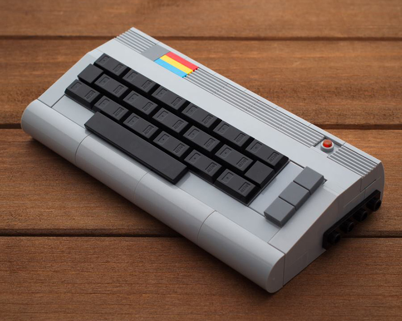 head back to the 80s with chris mcveigh's LEGO retro desk kits