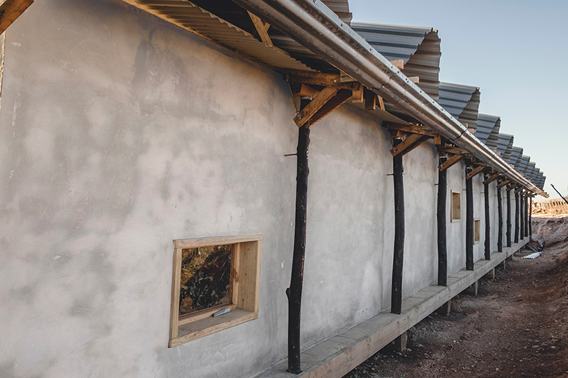 collectif saga collaboratively constructs preschool in south africa using local materials