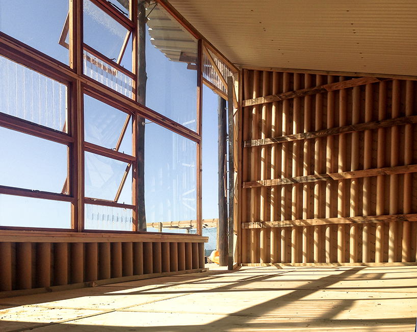 collectif saga collaboratively constructs preschool in south africa using local materials