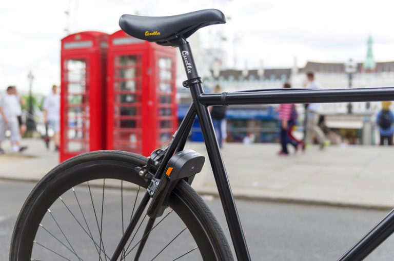 deeper lock is the first GPS smart bike lock featuring anti-theft alerts