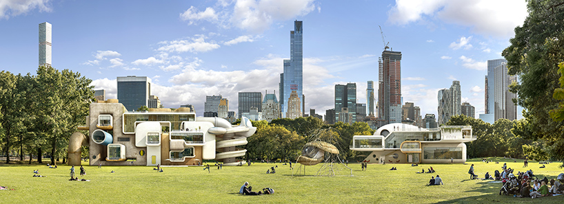 dionisio gonzález envisions radical refuges and architectural re-imaginations of central park