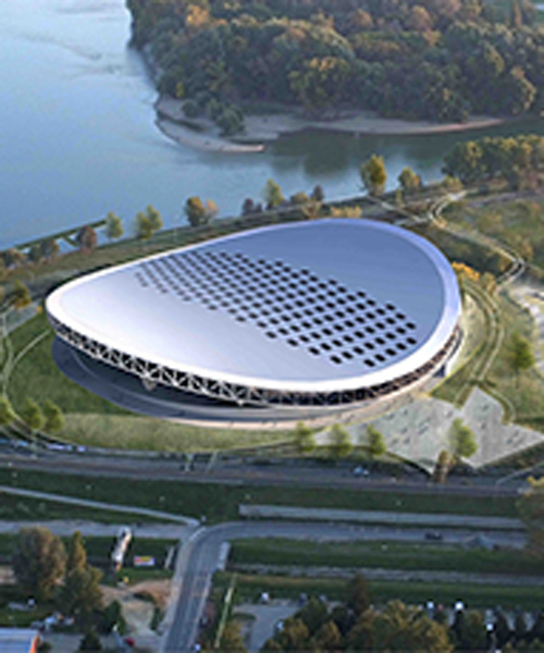 BIVAK's proposal for new velodrome is a bold addition to the budapest skyline