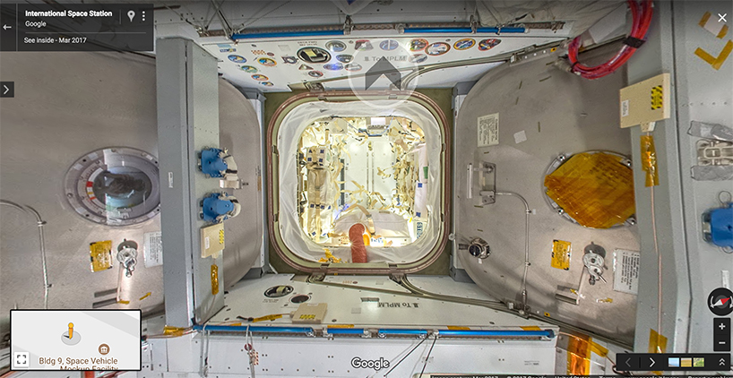 international space station interior layout