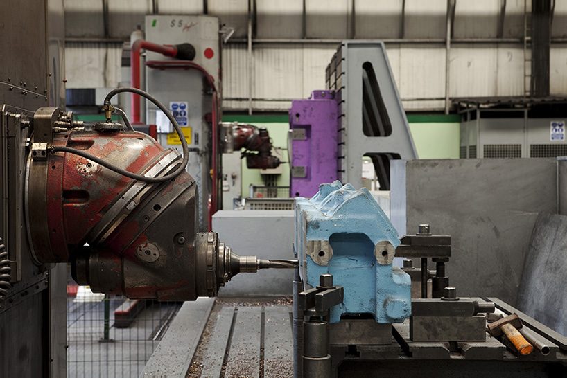 altreforme's whimsical objects share the same production method as a ferrari aluminum body