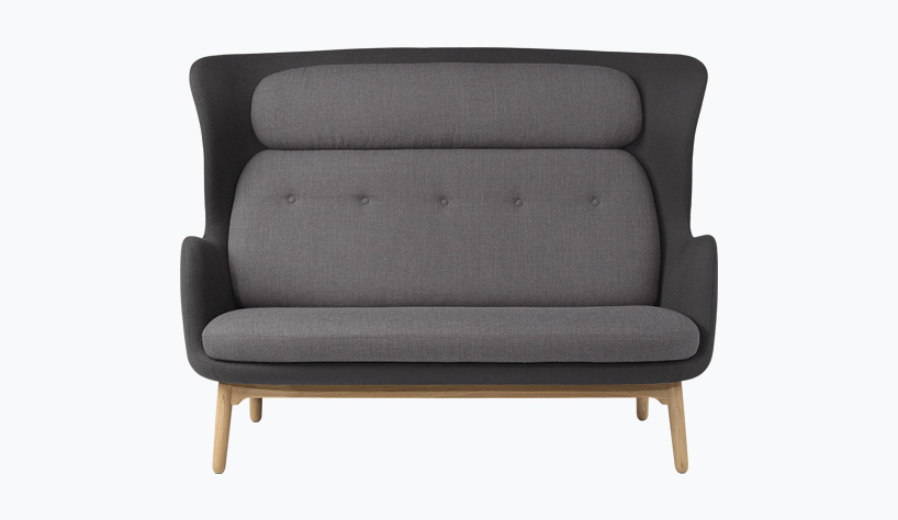 jaime hayon designs curvy, playful & colorful ro™ sofa for fritz hansen