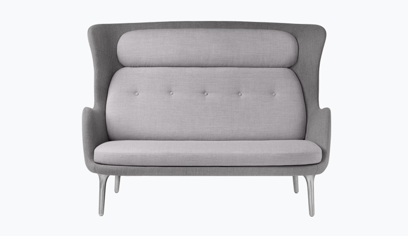 jaime hayon designs curvy, playful & colorful ro™ sofa for fritz hansen