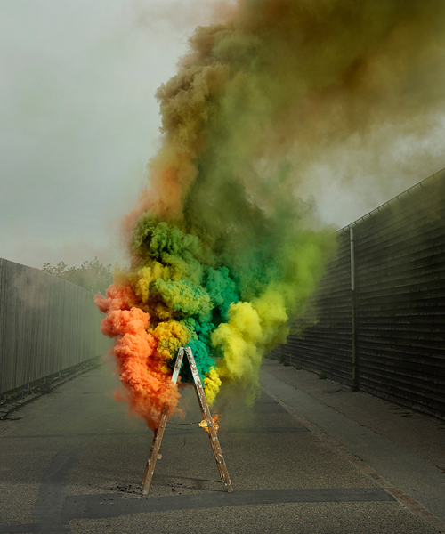 ken hermann and gem fletcher's photographic series goes up in smoke