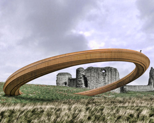 GKA's iron ring sculpture represents the intimate relationship between the medieval monarchies