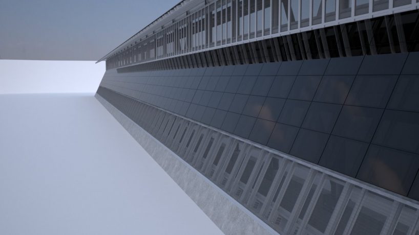 trump solar border wall