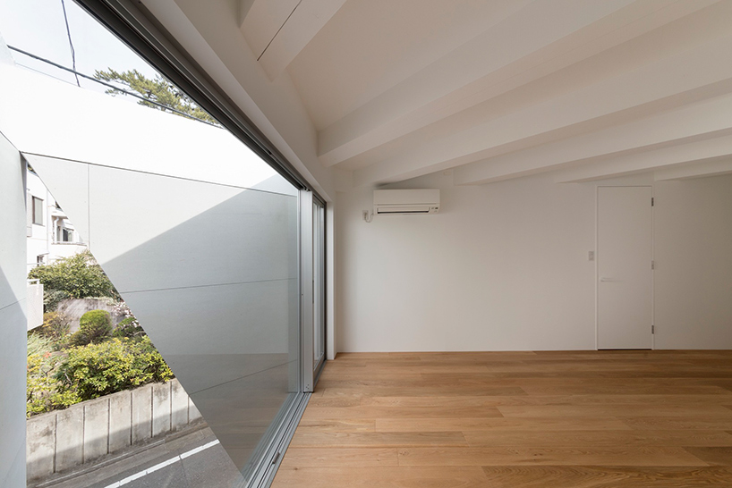 CHOP+ARCHI fits tokyo house in between fork in the road