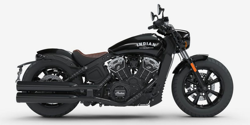 indian motorcycle's scout is a blacked-out street bobber