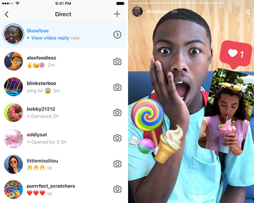 instagram introduces photo and video replies to stories
