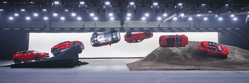 jaguar e-pace barrel roll