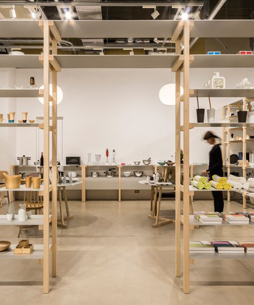 jasper morrison constructs tokyo's japan GOOD DESIGN award store to mirror a house-like setting