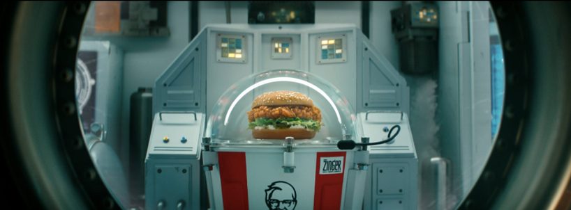 KFC chicken sandwich launched into the stratosphere with world view's stratollite system