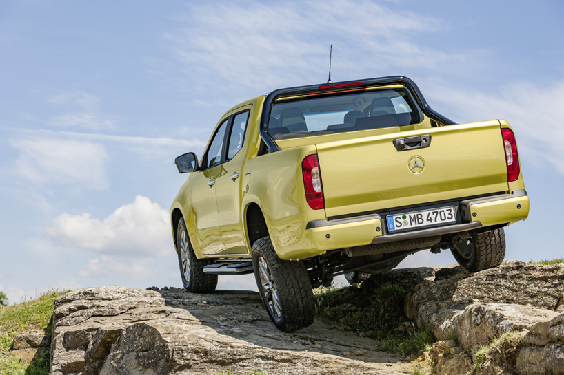 mercedes-benz X-class pick-up truck embodies lifestyle performance & design