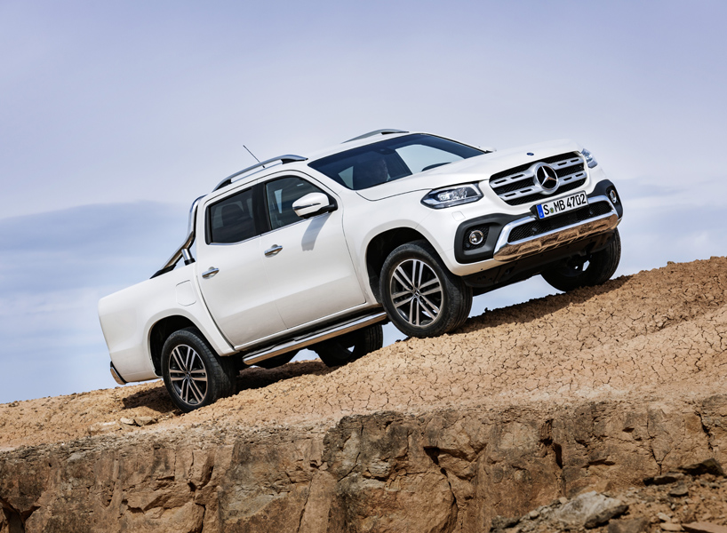mercedes-benz X-class pick-up truck embodies lifestyle performance & design