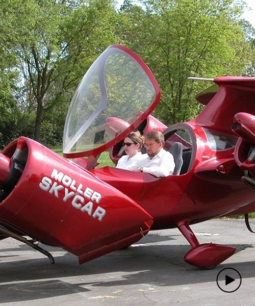 moller M400 skycar VTOL made flying car history (and is now for sale on ebay)
