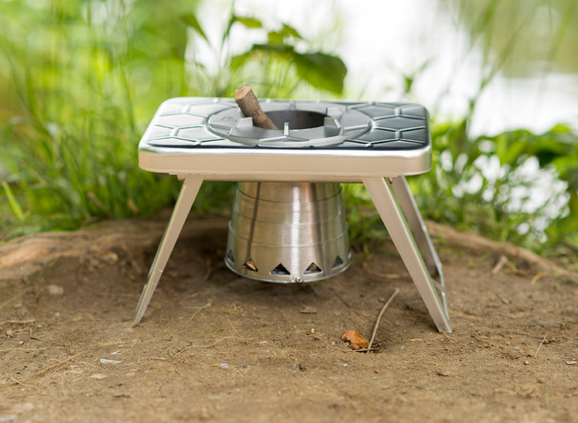 ncamp’s twig-burning stove is made for backpacking