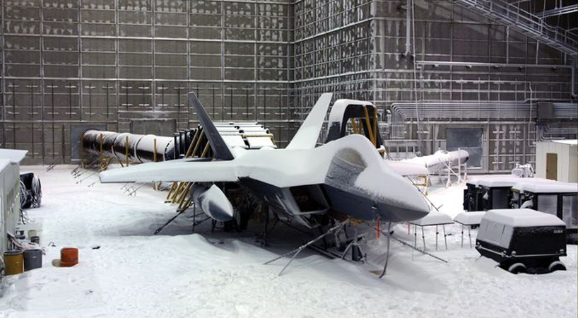 Researchers Test Cars And Planes In Extreme Weather Conditions Inside Lab