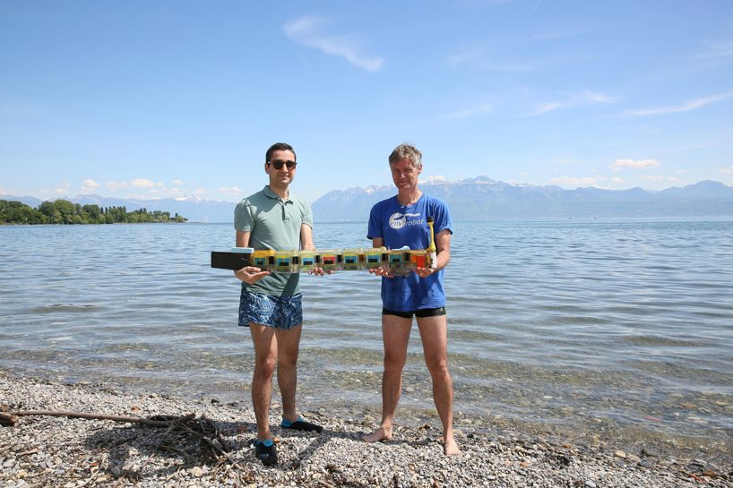 envirobot eel by EPFL locates sources of water pollution