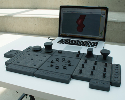 simon van pottelbergh explores alternative interfaces for 3D printing with TAC.TILES