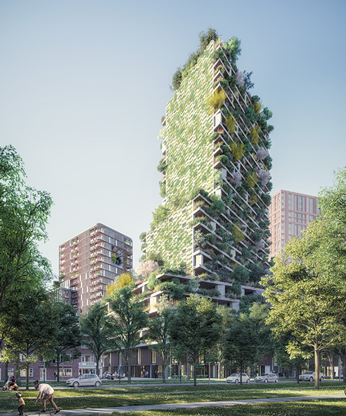 stefano boeri to bring vertical forest tower to utrecht's new urban district