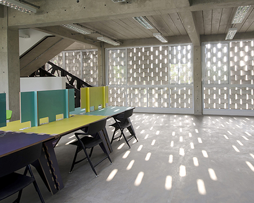 SUBdV's factory and office annex in são paulo combines tropical + digital aesthetics